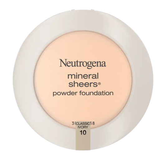 Neutrogena® Mineral Sheers Compact Powder Foundation, .34 Oz