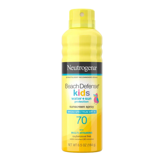 Neutrogena® Beach Defense™ Kids Sunscreen Spray Broad Spectrum SPF 70 With Multi-vitamins
