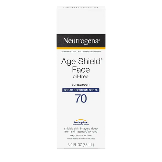Age Shield® Face Oil-Free Oxybenzone-Free Sunscreen Broad Spectrum SPF 70