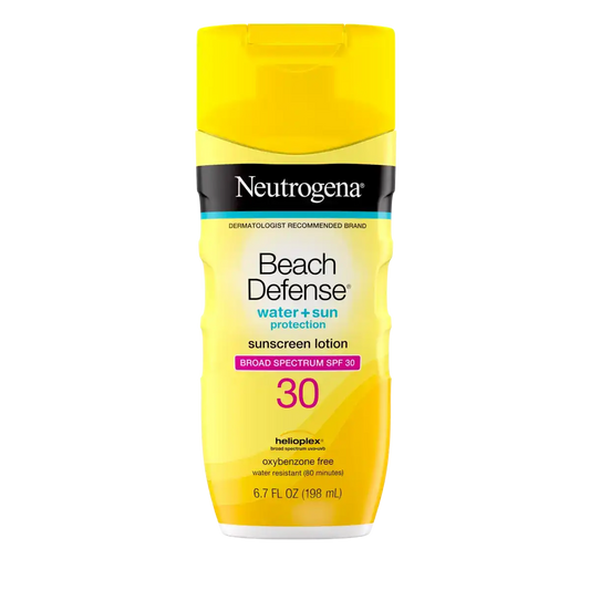Beach Defense® Water + Sun Protection Sunscreen Lotion Broad Spectrum SPF 30
