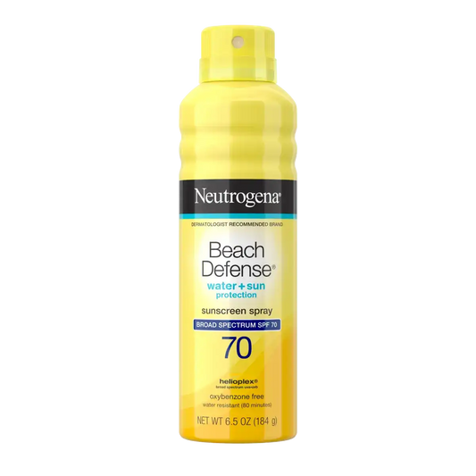 Beach Defense® Water + Sun Protection Sunscreen Spray Broad Spectrum SPF 70