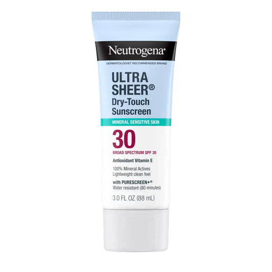 Neutrogena® Mineral Ultra Sheer® Dry-touch SPF 30 Sunscreen Lotion